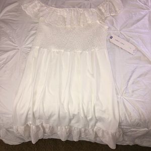 White dress